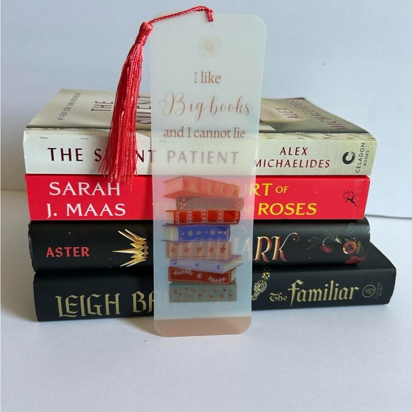 Hand Crafted Other - I Like Big Books And I Cannot Lie Handmade Bookmark